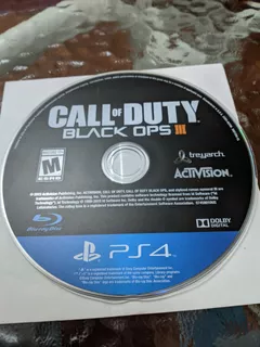 Ps4 Juego Call Of Duty Black Ops 3 Zombie Chronicles Físico