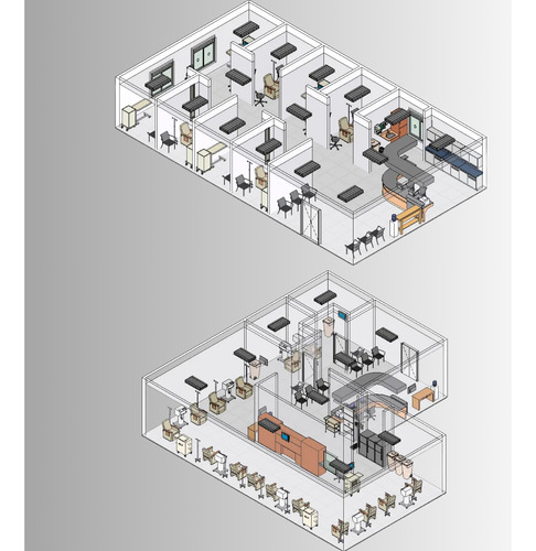 Template Revit Completo Projeto Hospitalar Clínicas Upas