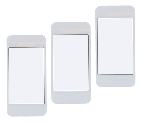 Lente De Pantalla Superior De Consola De Juegos Blanca Y Bla