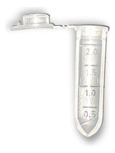 Microtubo De Centrifugação Tipo Epp Pino 2ml - 500 Unidades