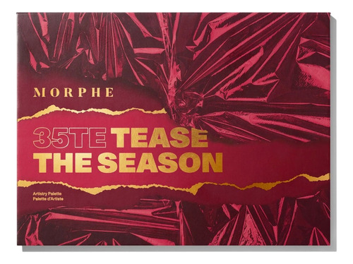 Morphe - Tease The Season - Paleta Profesional 35 Sombras Color de la sombra Variados