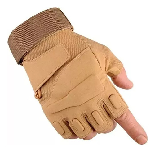 Guantes Tacticos Militar Medio Dedo Motocicleta Bicicleta