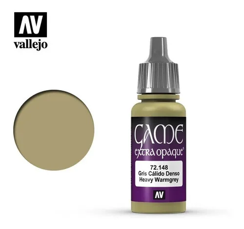Colores Pinturas Acrilicas Game Color Vallejo Modelismo 17ml Color 72148 Extra Opaco Gris Cálido Denso-warmgreen