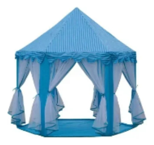 Carpa Infantil Castillo Portatil Celeste