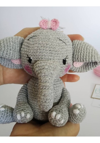 Elefantito Bebé. Amigurumi.