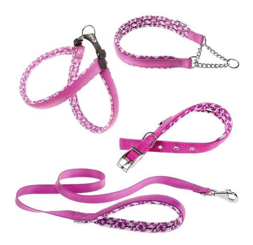 Imagen 3 de 7 de Collares Perro Fantasy Violeta 27-35cm X 15mm