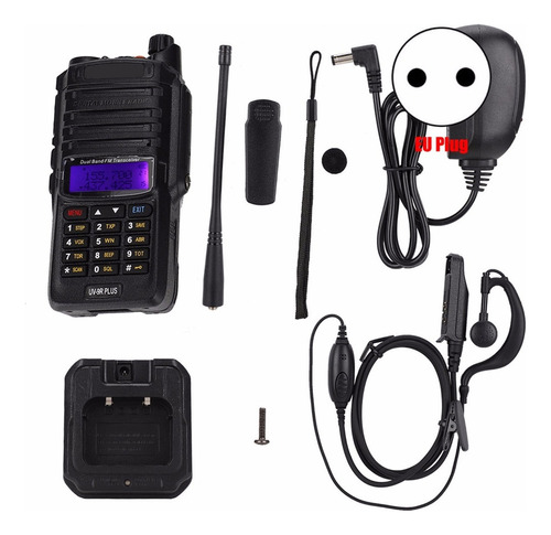 Baofeng Uv-9r Plus - Radio Portátil De Doble Banda (15 W)