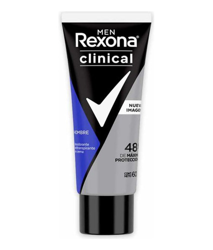 Desodorante Rexona Clinical Crema Hombre 60 Gr