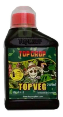 Top Veg 250 Ml. Fertilizante De Crecimiento / Top Crop