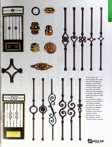 Enciclopedia Del Hierro Forjado, Puertas Escaleras Balcones