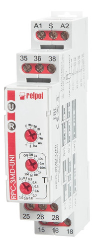 Rele Timer Temporizador Multifuncion Multivoltaje 12-240vacd