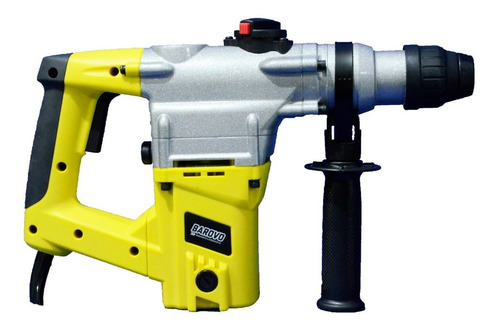 Rotomartillo electroneumático Barovo RPK-25A amarillo con 1050W de potencia 220V