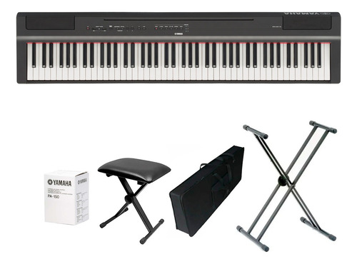 Piano Digital Yamaha P-225 88 Teclas Base + Silla + Estuche