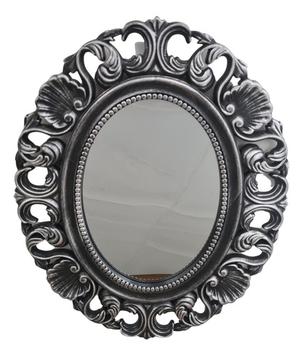 Espejo Ovalado Marco Rococo 48x38cm, Decoración Candybar