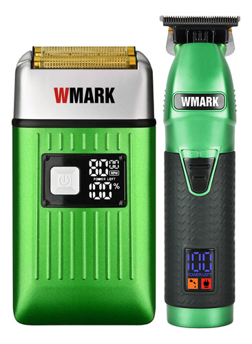 Kit Maquina Acabamento Ng 318 Shaver Ng 996 Wmark Verde