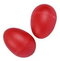 Comprar Shaker Huevitos Par De Percusión Rojo Mate