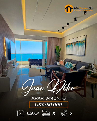 Impresionante Apartamento Con Vista Al Mar En Juan Dolio