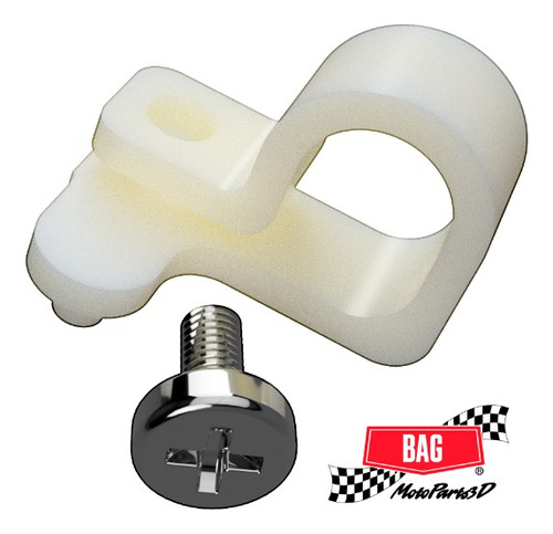 Grampa Guia Flexible Freno Trasero Honda Xr / Crf / Trx / Cb