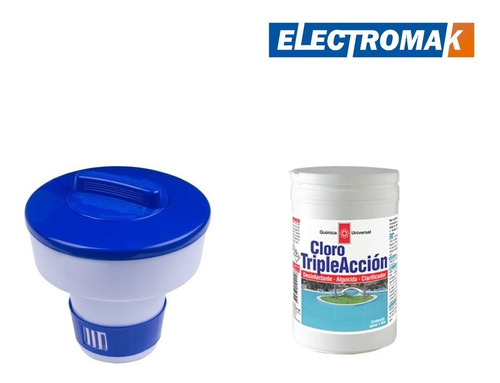 Dosificador De Cloro Flotante Piscina - Electromak