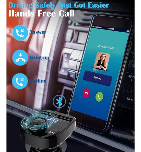 Applicable To Transmisor Radio Fm Bluetooth Mp3 Usb Tf Wam