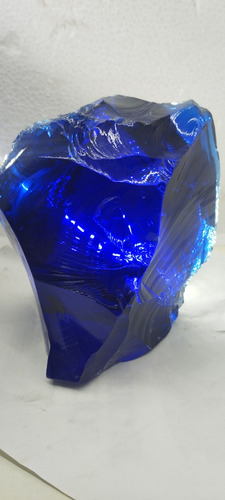 Cristal De Roca Nivea Obsidiana Azul En Bruto 1.2kg 