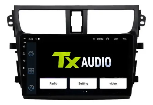 Radio Multimedia P9 Suzuki Swift 08/12 2gb+32gb