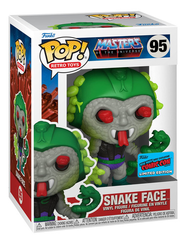 Funko Pop Master Of The Universe Snake Face 95 Shared