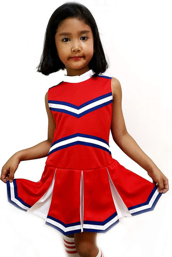 Disfraces De Animadora Para Niñas Roja Pequeñas Talla M