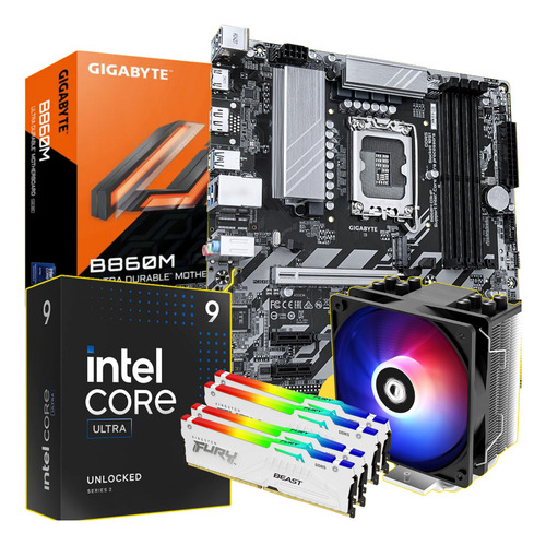 Combo Actualizacion Intel Core Ultra 9 285k B860 128gb
