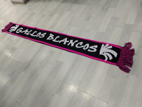 Bufanda Oficial Gallos Blancos De Querétaro