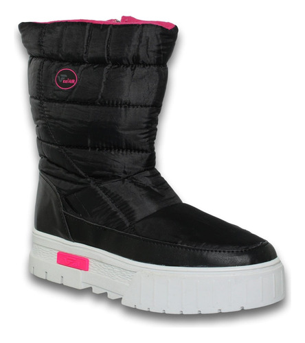 Botas Termicas Con Acabado Textl Para Mujer Estilo 0004fe5 C