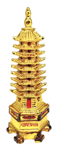Pagoda De 9 Niveles En Feng Shui Amuleto Para Hogar Y Éxito.
