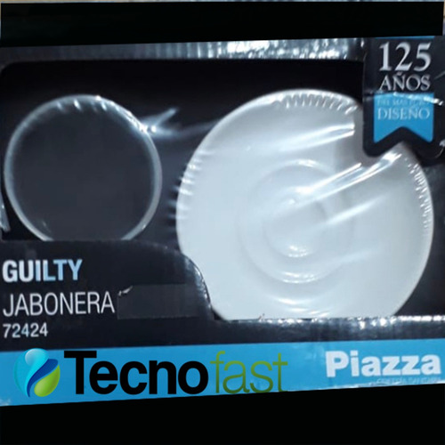 Vaso Porta Cepillos + Jabonera Piazza Baño Accesorio Linea G