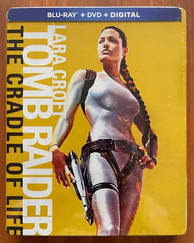 Bluray Steelbook Lara Croft Tomb Raider - A Origem Da Vida