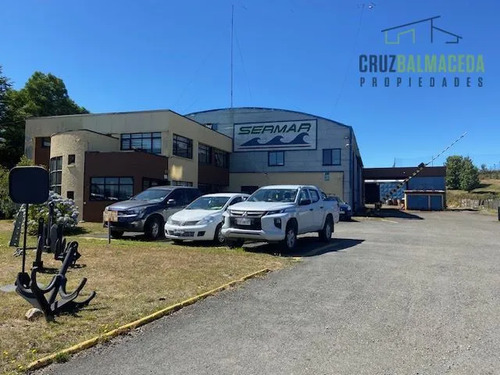 Oficinas Y Bodegas En Terreno Urbano, A Orilla De Ruta 5 Sur