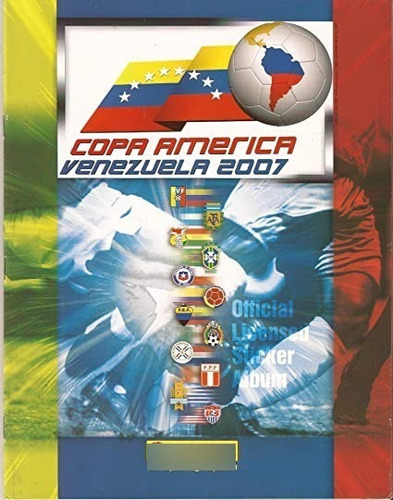 Álbum Nuevo Vacio Copa América 2007 Vzla Panini Con Detalles