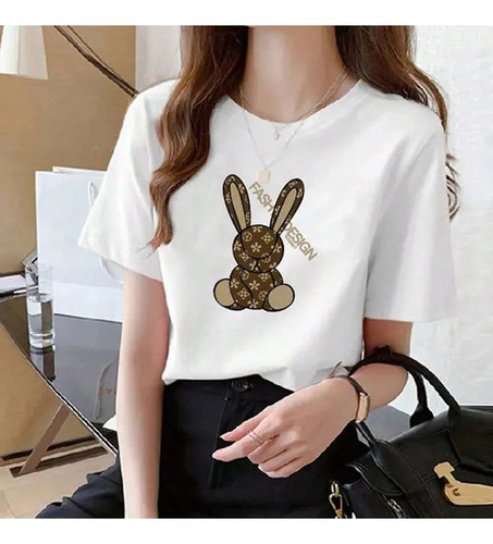 Camiseta De Moda Para Mujer, Calidad Sudadera Playera Mujer