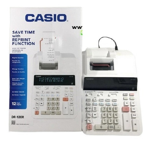 Calculadora Casio Sumadora Fr-2650t