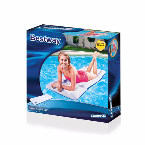 Imagen 5 de 5 de Colchoneta Inflable Pileta Bestway Super Comoda Oferta 43109