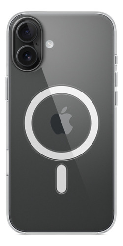 Case Transparente Magsafe Capa Para iPhone 16 Plus