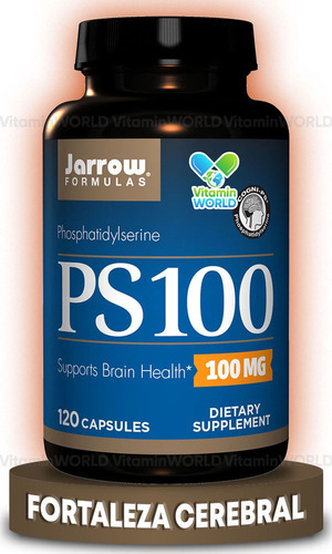 Jarrow Formulas Ps 100 Fosfatidilserina 100 Mg 120 Cápsulas Sabor Sin sabor