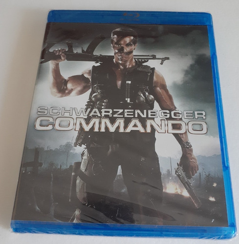 Commando Schwarzenegger Blu-ray Nuevo Original Sellado