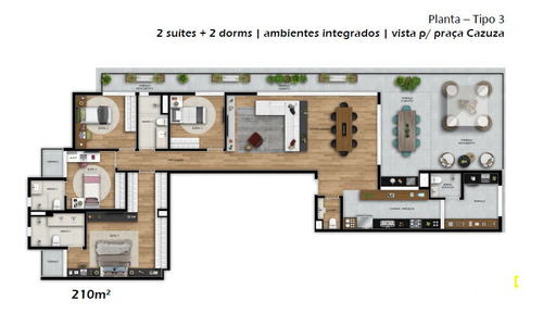 Studio Residencial Para Venda, Vila Madalena, São Paulo - St6934. - St6934-inc