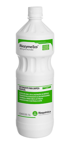 Riozyme Eco Detergente Enzimatico 1 Litro - Rioquímica