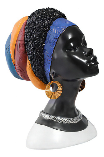 Estatua Africana, Escultura Creativa De Arte Femenino Para M