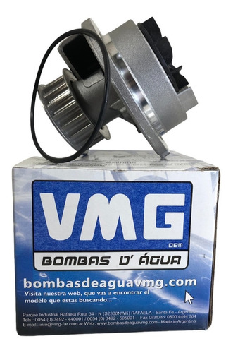 Bomba De Agua Spin Vmg 1473 Chevrolet