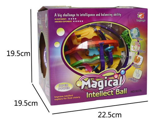 158 Pasos Laberinto Rompecabezas Bola 3d Laberinto Niños