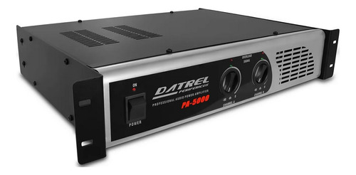 Amplificador Datrel De Potencia 600 Watts Rms Profissional