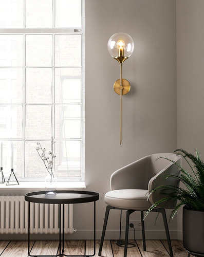 Lámparas Pared Bola De Cristal De Estilo Nórdico