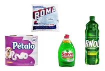 Comprar Kit Cuidado Y Limpieza Del Hogar (jabón, Detergente, Papel)